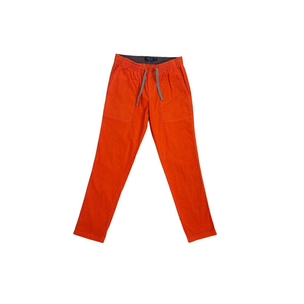 Vineyard Vines Orange Drawstring Cotton Jetty Pants Men's Size Small
